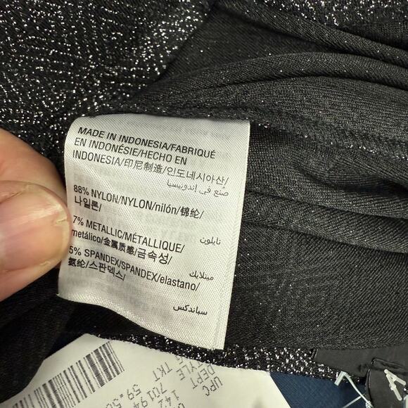 I.N.C Women’s Pants sz 8 Sparkle Ruffle Hem NEW #G866 - Picture 2 of 7